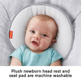 Fisher-Price See & Soothe Deluxe Bouncer Hearthstone, asiento relajante para bebés y recién nacidos - DIGVICE MX