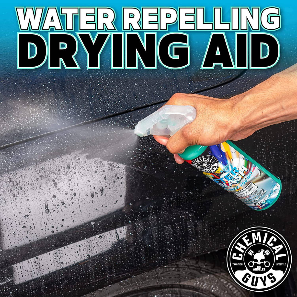 Chemical Guys CWS_801 After Wash Sprayable Gloss Boost Car Wash Drying Aid (Ayuda a reducir las manchas de agua), 128 fl oz (1 galón)