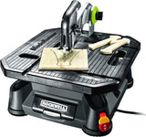 Sierra de mesa portátil Rockwell RK7323 BladeRunner X2 con guía de corte de acero, calibre de ingletes y 7 accesorios - DIGVICE MX