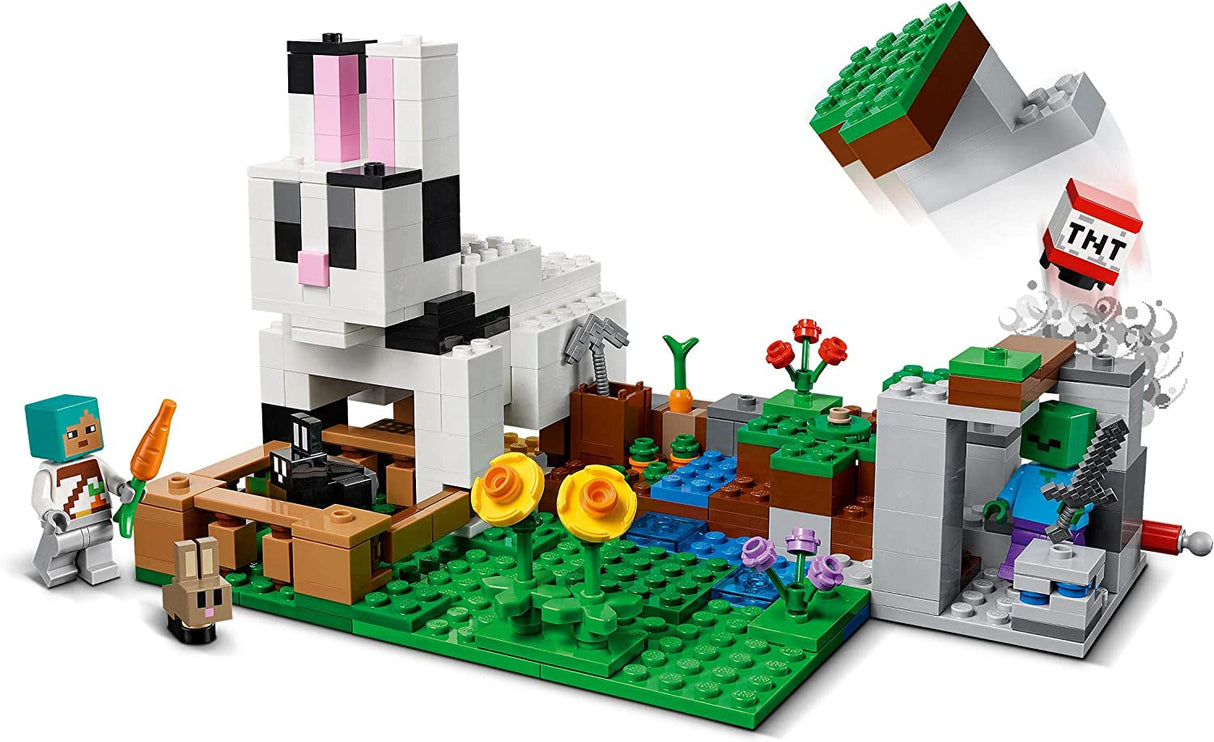 LEGO 21181 Minecraft The Rabbit Ranch House Farm