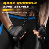 FREETOO - Guantes de entrenamiento, Protección completa de la palma, Ultra ventilados,  Guantes de levantamiento de pesas con almohadillas acolchadas y guantes de gimnasio con agarre de silicona Guantes de entrenamiento duraderos para ejercicio físico
