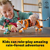 LEGO Creator 3in1 Majestic Tiger 31129  (755 piezas)