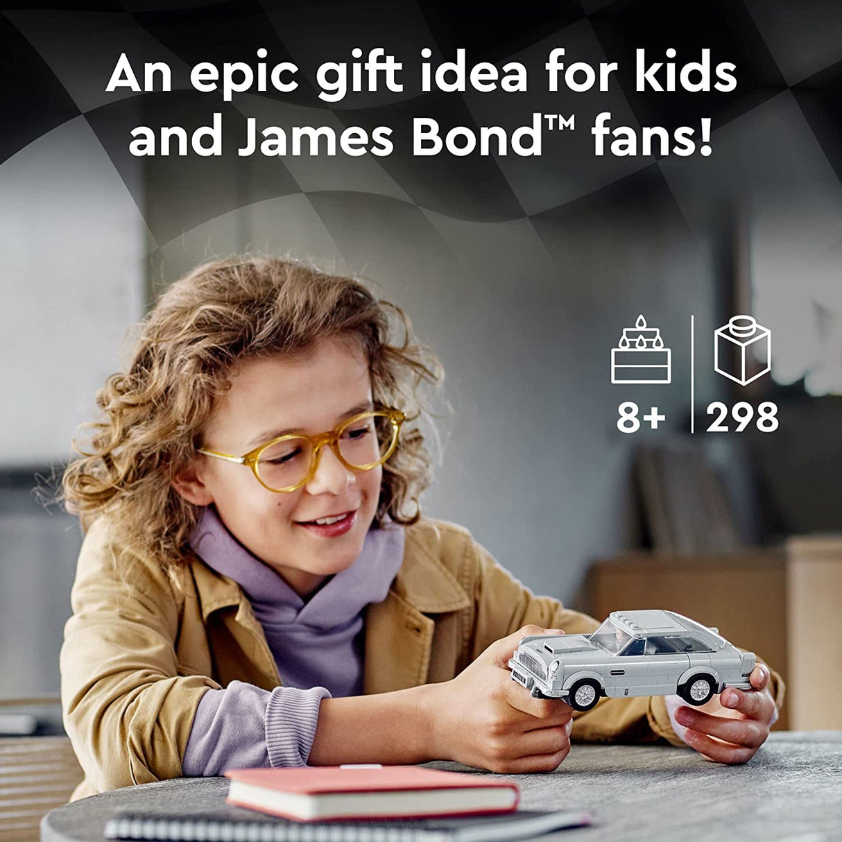 LEGO Speed Champions 007 Aston Martin DB5 76911 Juego de juguetes de construcción con James Bond para niños, niños y niñas a partir de 8 años (298 piezas)