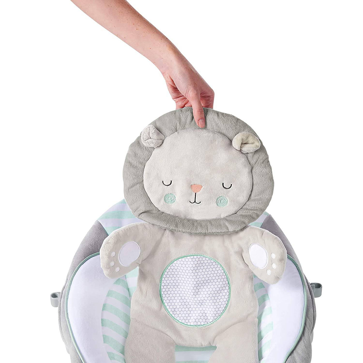 Mecedora Ingenuity con Vibración y Música - Landry The Lion - DIGVICE MX