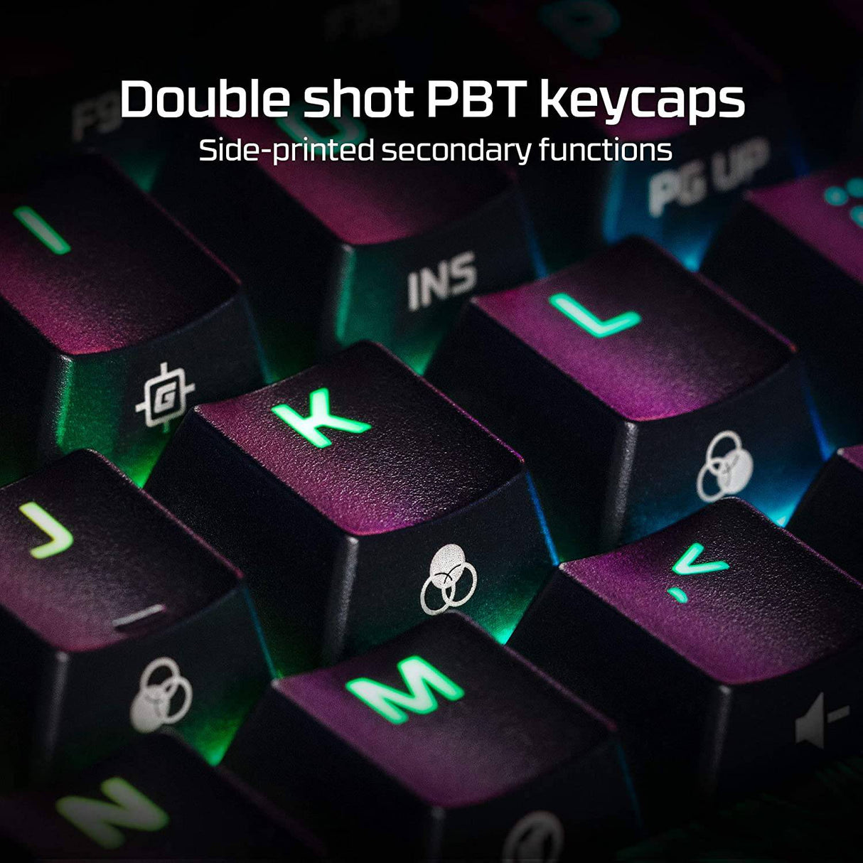 HyperX Alloy Origins 60 - Teclado mecánico para juegos, factor de forma ultracompacto del 60 %, teclas PBT de doble disparo, retroiluminación LED RGB, compatible con el software NGENUITY - Interruptor rojo HyperX lineal