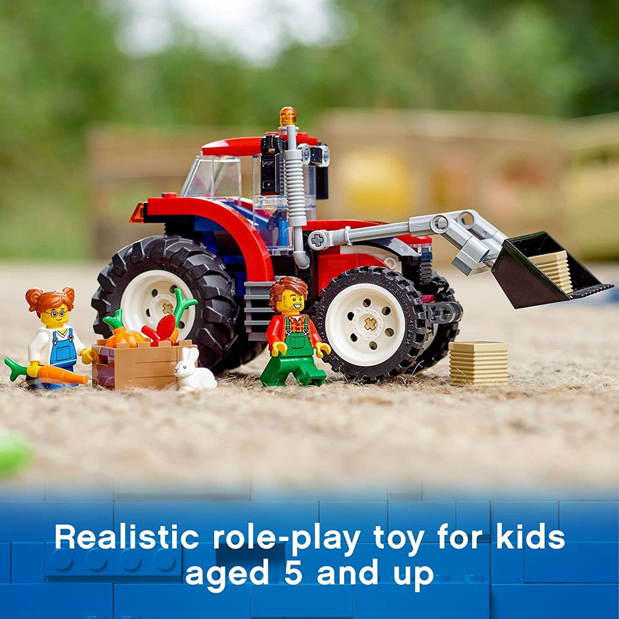 LEGO City Great Vehicles Tractor 60287  (148 piezas)