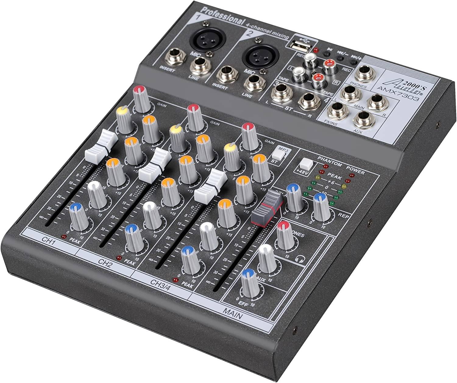 ANT Antmix 8FX MIXER AUDIO 8 CANALI CON PROCESSORE EFFETTI DSP - Foto 4