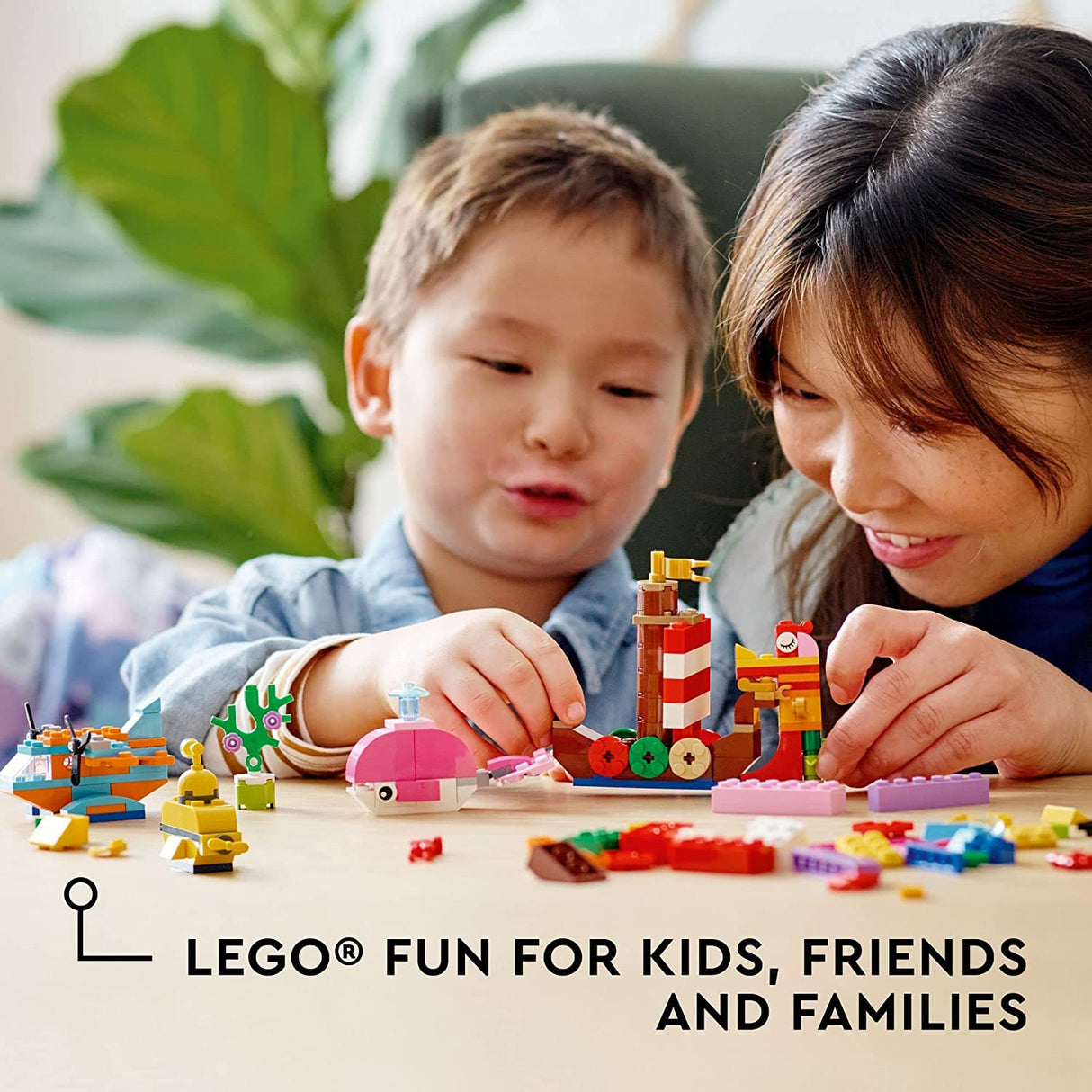 LEGO Classic Creative Ocean Fun 11018  (333 piezas)