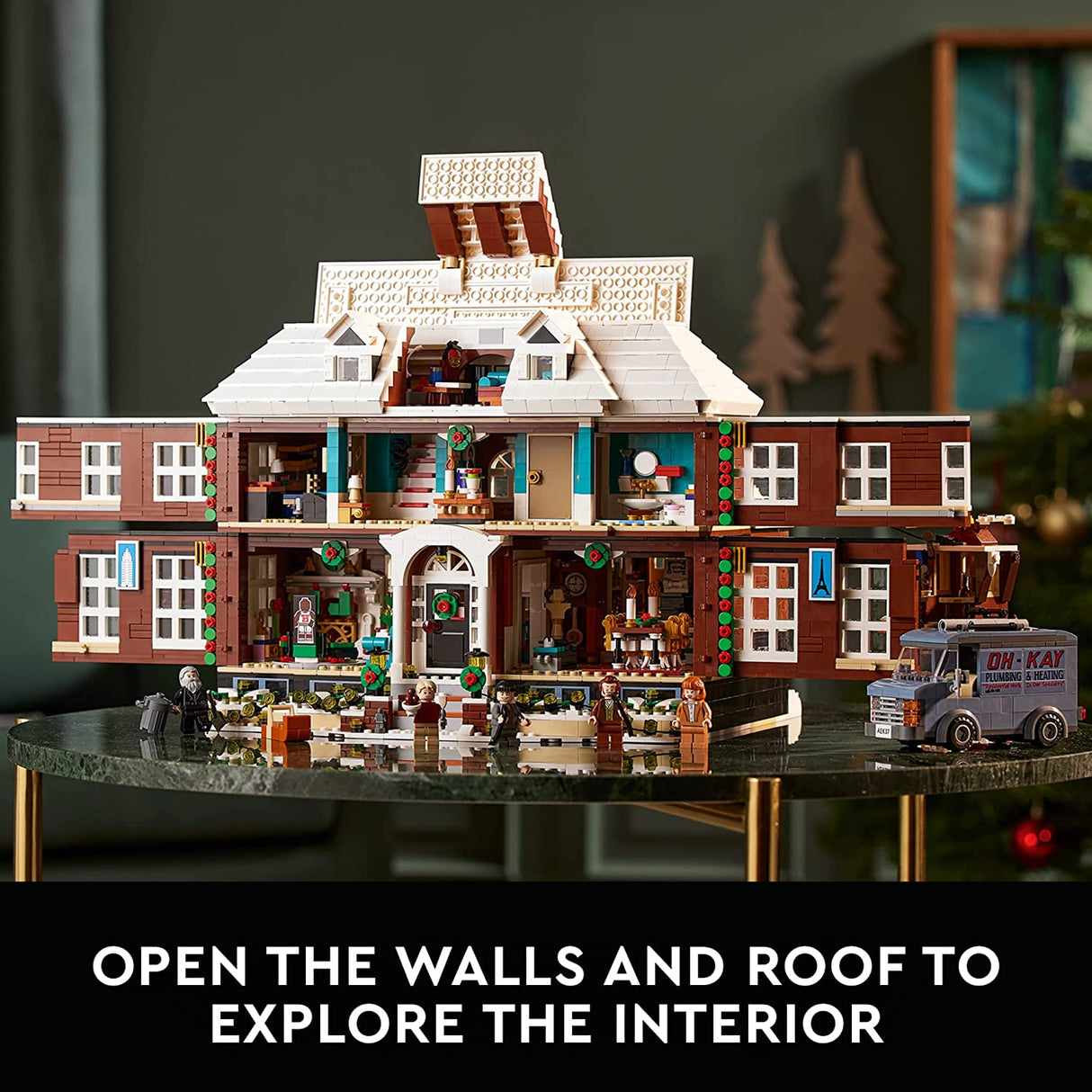 LEGO Ideas Home Alone 21330 Juego de construcción para adultos (3955 piezas)