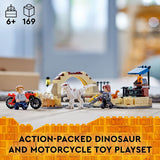 LEGO Jurassic World Dominion Atrociraptor Dinosaur: Bike Chase 76945  (169 piezas)
