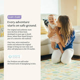 Alfombra de juego Baby Care - Haute Collection (grande, marroquí - azul) - DIGVICE MX