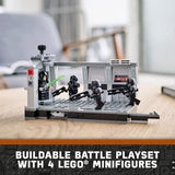 LEGO Star Wars Dark Trooper Attack 75324 Juego de juguetes de construcción para niños, niños y niñas a partir de 8 años (166 piezas)