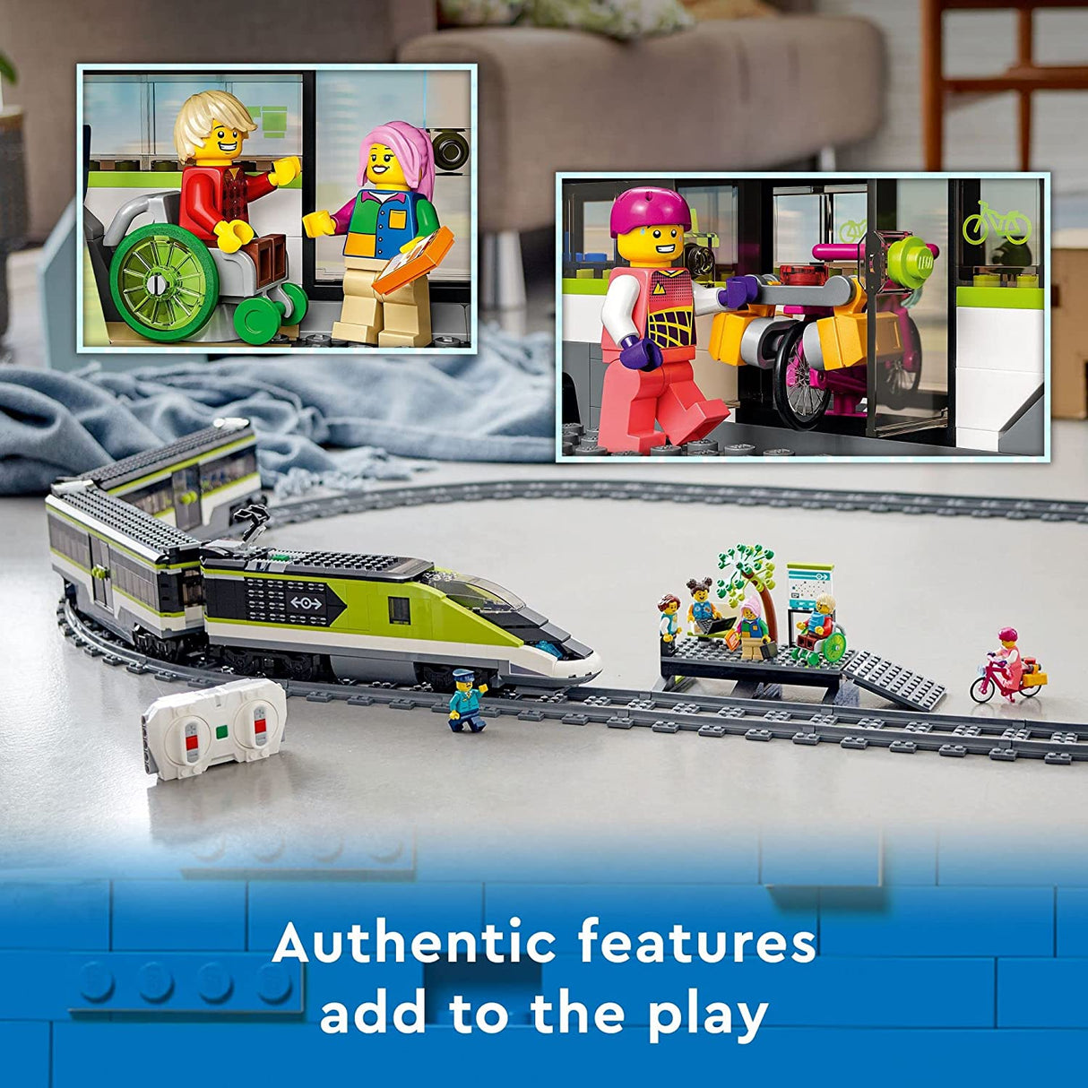 LEGO City Express Passenger Train 60337  (764 piezas)