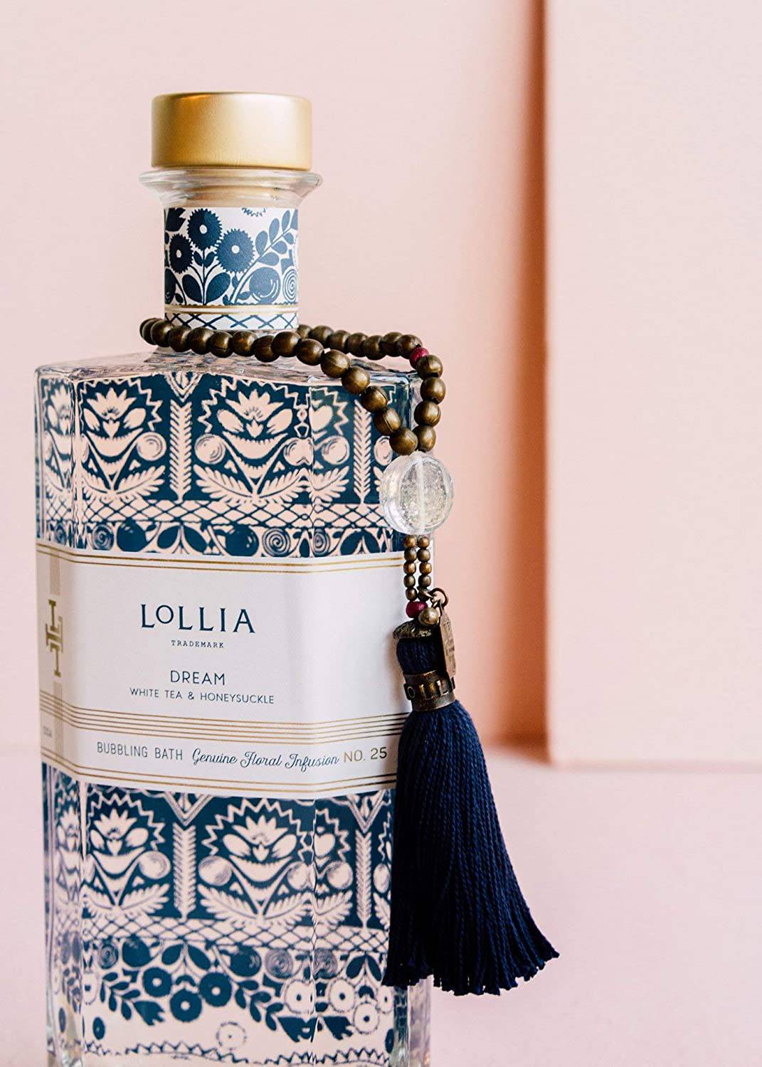 Lollia Dream Baño de burbujas | Relaje el cuerpo, la mente y el alma con un escape fragante | suave e hidratante | Ingredientes Hidratantes | 24 onzas líquidas / 709,7 ml