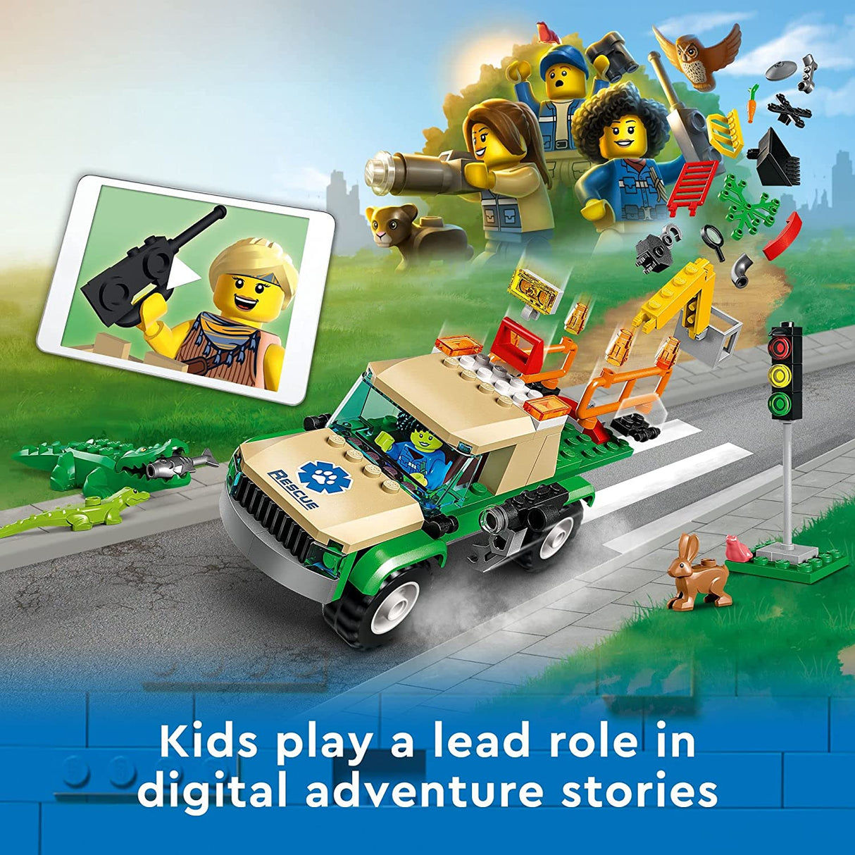 LEGO City Wild Animal Rescue Missions 60353  (246 piezas)