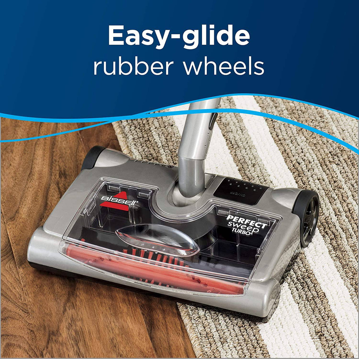 Bissell 28806 Perfect Sweep Turbo, Gris - DIGVICE MX