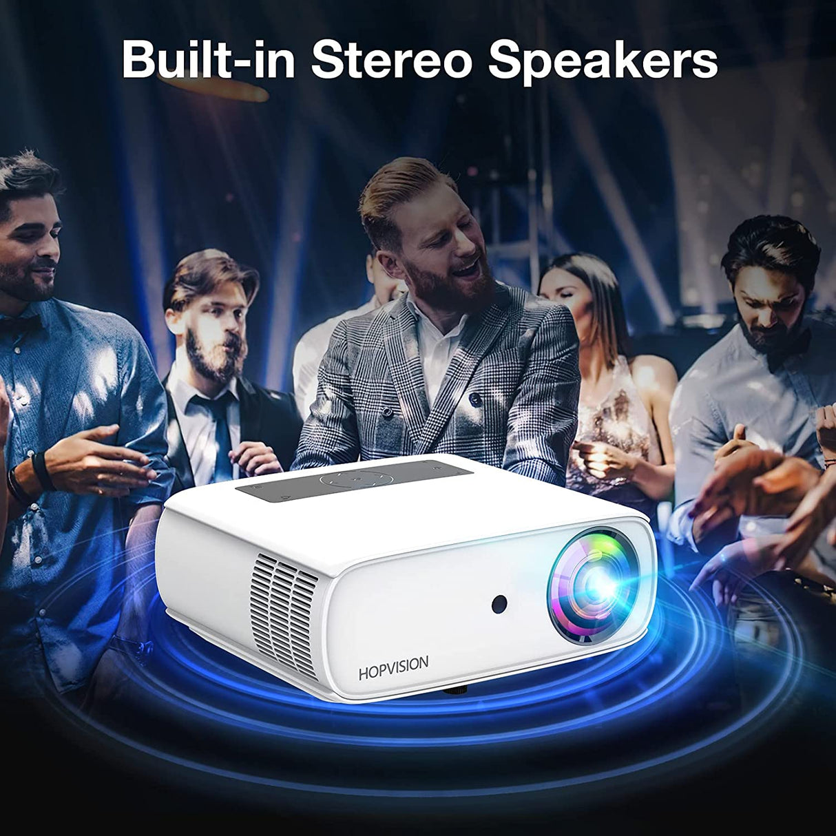Proyector HOPVISION Nativo 1080P Full HD JQ818A