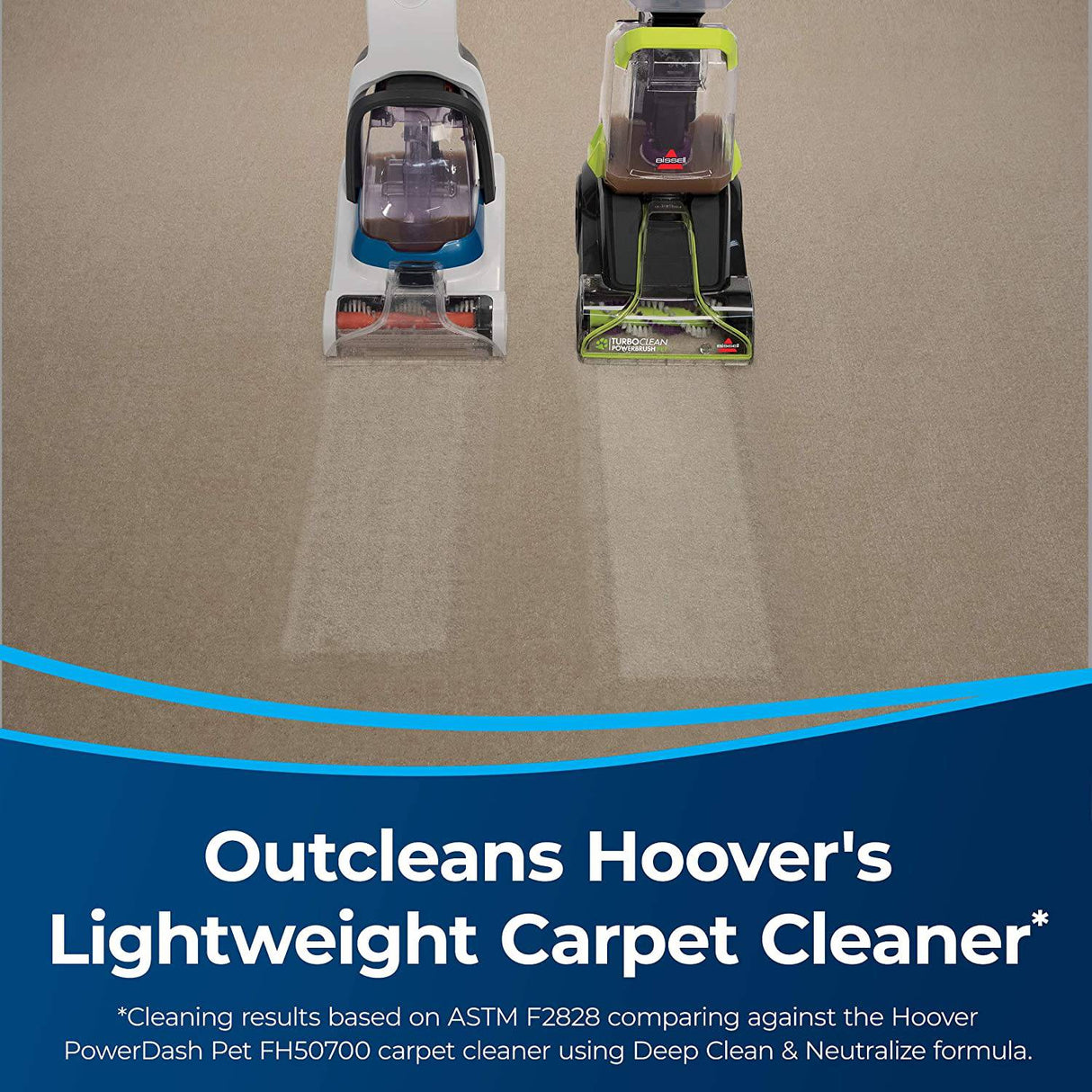 Bissell TurboClean PowerBrush Limpiador de alfombras para mascotas, 2987, verde/negro - DIGVICE MX