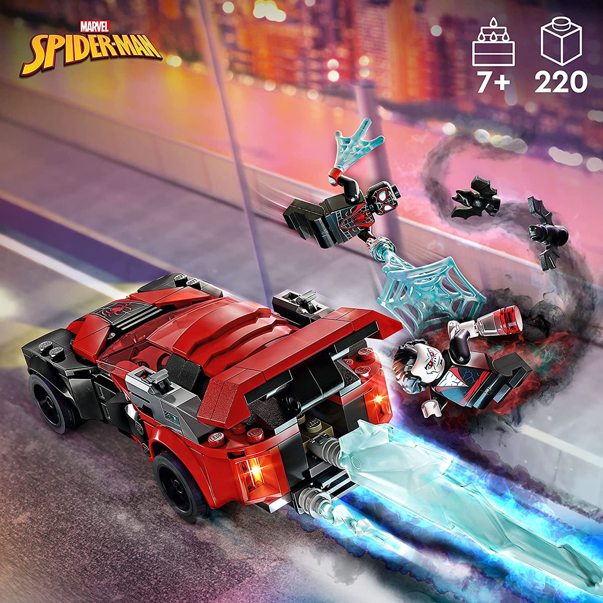 LEGO Marvel Miles Morales vs. Morbius 76244