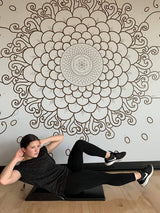 Athlos Fitness Ab Mat con protector de coxis - Ab Mats para abdominales - Ab Workout Mat - Full Range of Motion Ab Trainer