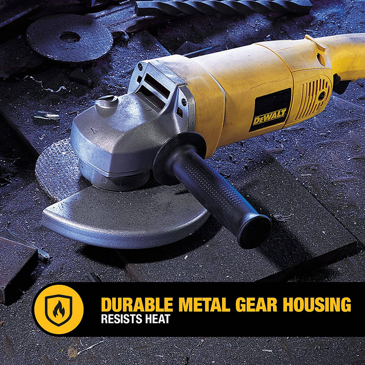 DEWALT Kit de herramientas para amoladora angular con bolsa y ruedas de corte, 7 pulgadas, 13 amperios (DW840K) - DIGVICE MX