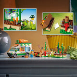LEGO City Farmers Market Van 60345 Juego de juguetes de construcción para niños, niños y niñas a partir de 5 años Juego de tienda de granja móvil con 3 minifiguras (310 piezas)