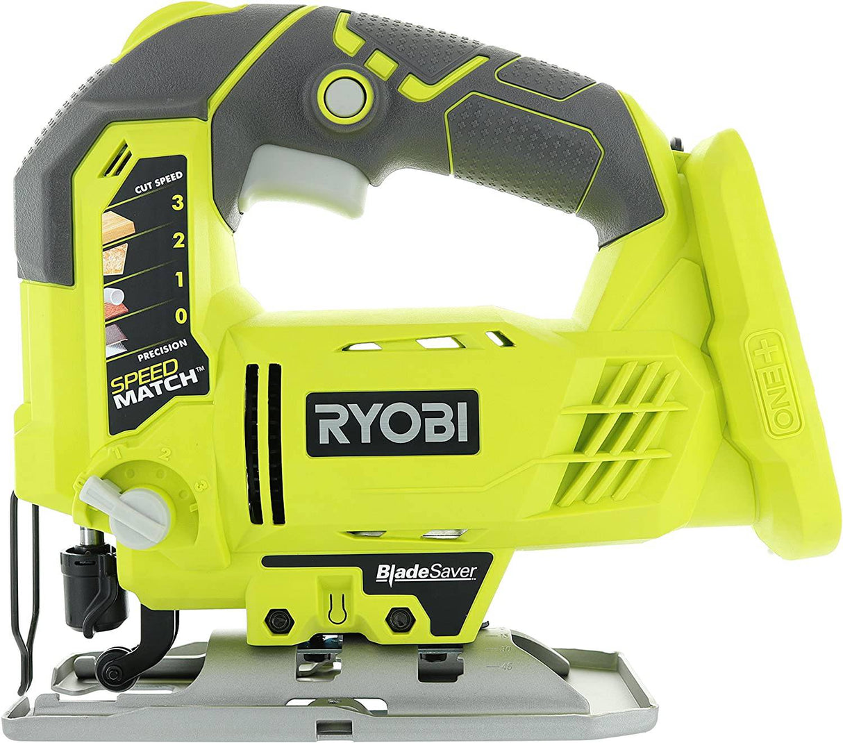 RYOBI One+ P5231 Sierra de calar orbital inalámbrica de iones de litio de 18 V en forma de T 3000 SPM (batería no incluida, herramienta eléctrica y hoja de corte de madera en forma de T solamente) - DIGVICE MX