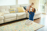 Alfombra de juego Baby Care - Haute Collection (mediana, pétalos de mar - gris) - DIGVICE MX