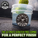 Chemical Guys HOL126 Kit de lavado de autos Arsenal Builder de 14 piezas con pistola de espuma, balde y (5) productos químicos de limpieza para el cuidado del auto de 16 oz (funciona con manguera de jardín), color blanco