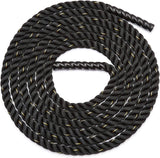 Amazon Basics - Cuerda de entrenamiento para ejercicios de batalla, 30/40/50 pies de largo, 1.5/2 pulgadas de ancho