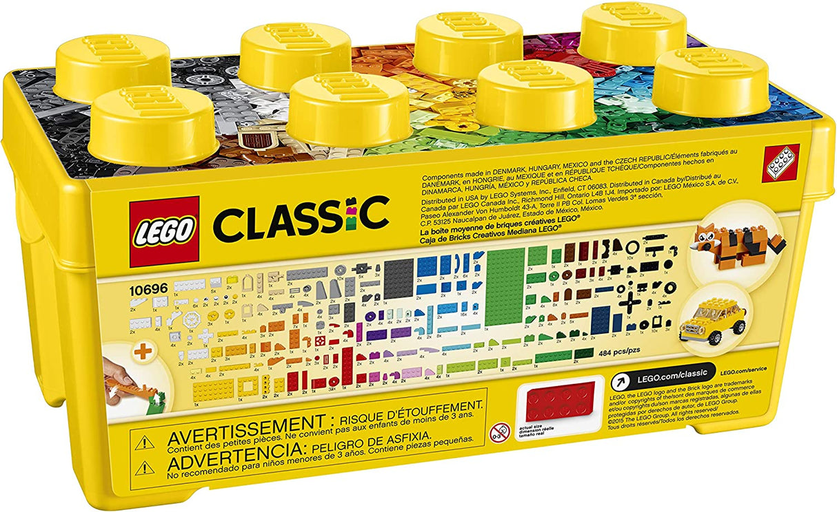 LEGO Classic Medium Creative Brick Box 10696  (484 piezas)