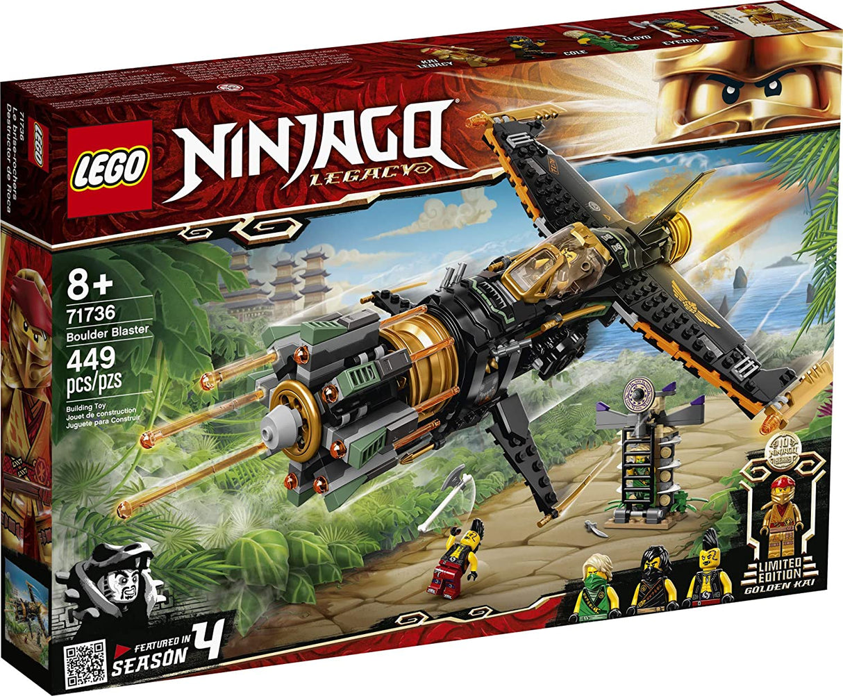LEGO NINJAGO Legacy Boulder Blaster 71736  (449 piezas)