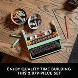 LEGO Ideas Máquina de escribir 21327 Juego de construcción para adultos (2079 piezas)