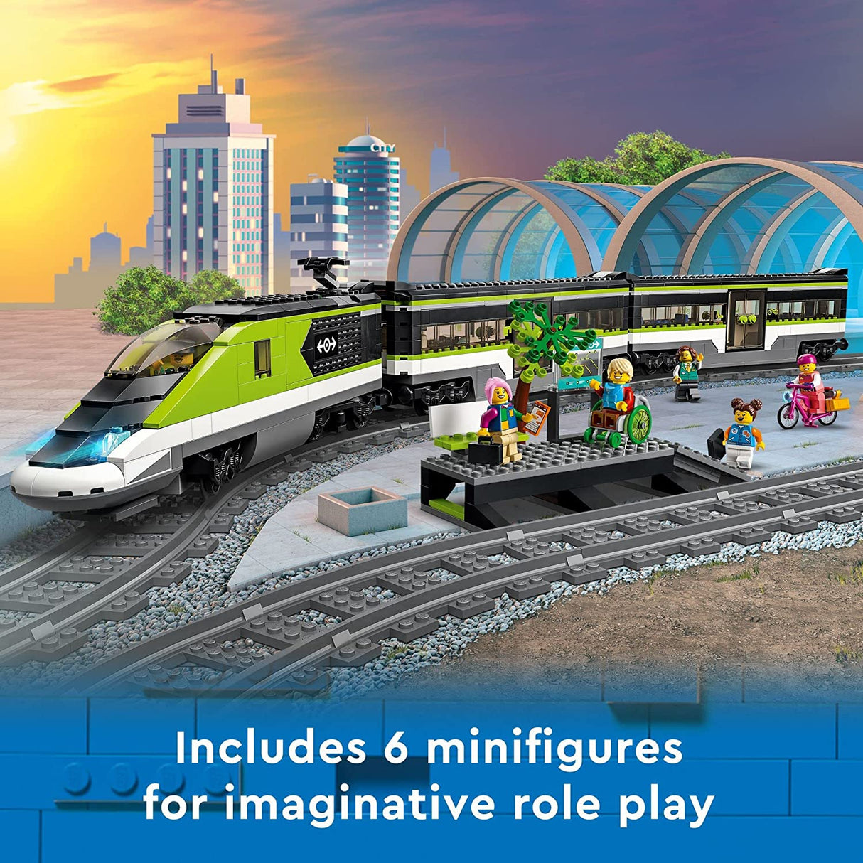 LEGO City Express Passenger Train 60337  (764 piezas)