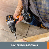 Worx WX960L Nitro 20V - Kit combinado de destornillador y taladro y destornillador sin escobillas - DIGVICE MX