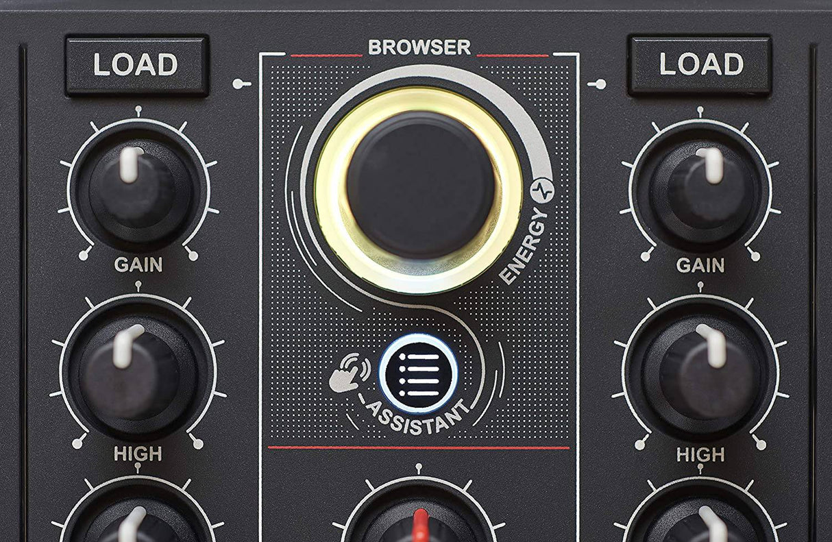Hercules DJControl Inpulse 200 - Controlador de DJ con USB, ideal para principiantes aprendiendo a mezclar - 2 pistas con 8 pads y tarjeta de sonido - Software y tutoriales incluidos