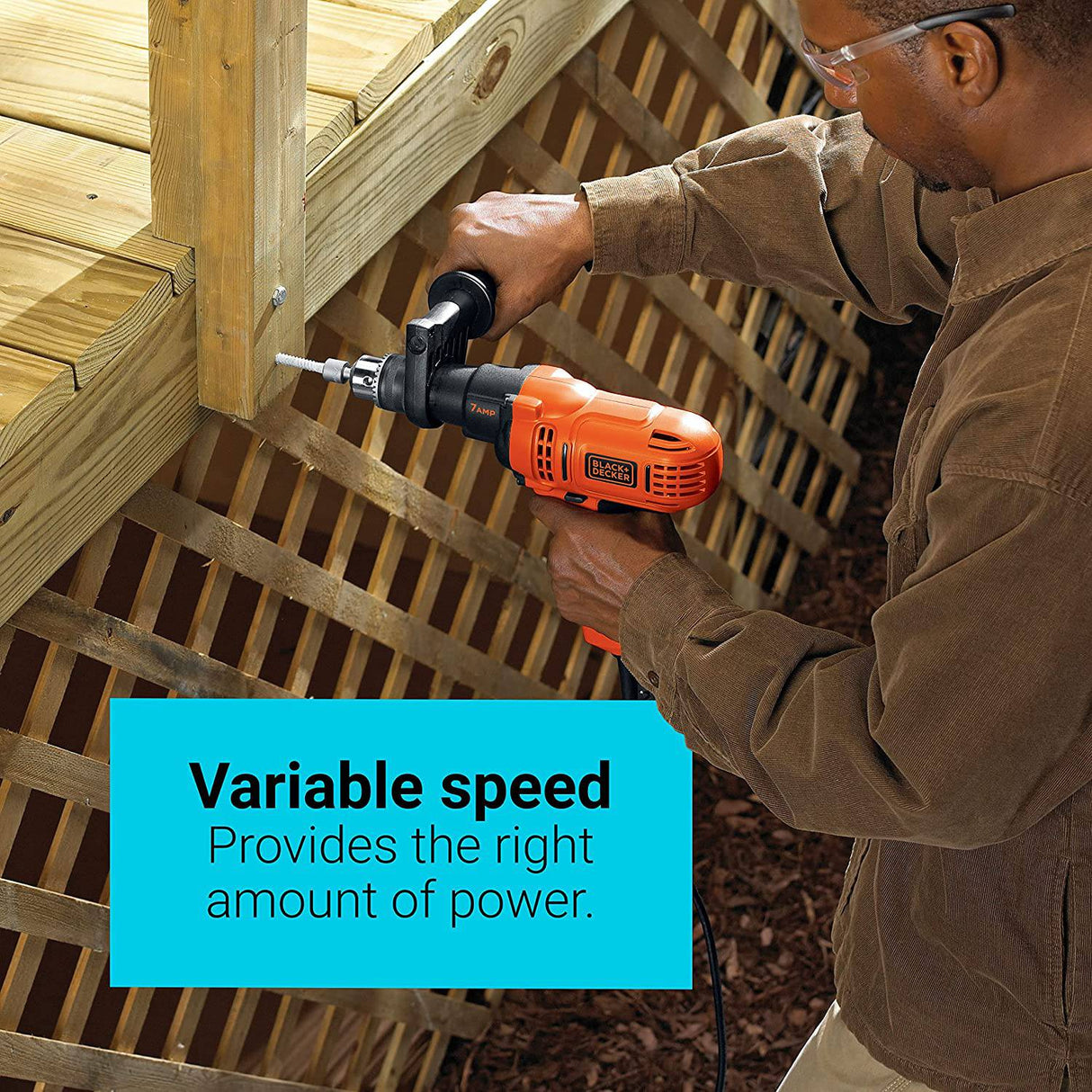 BLACK+DECKER DR560 Taladro 7.0 amperes 1/2 pulgada. - DIGVICE MX