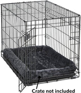 MidWest Bolster - Cama para mascotas | Camas para perros ideales para cajas de metal para perros | Lavar a máquina y secar - DIGVICE MX