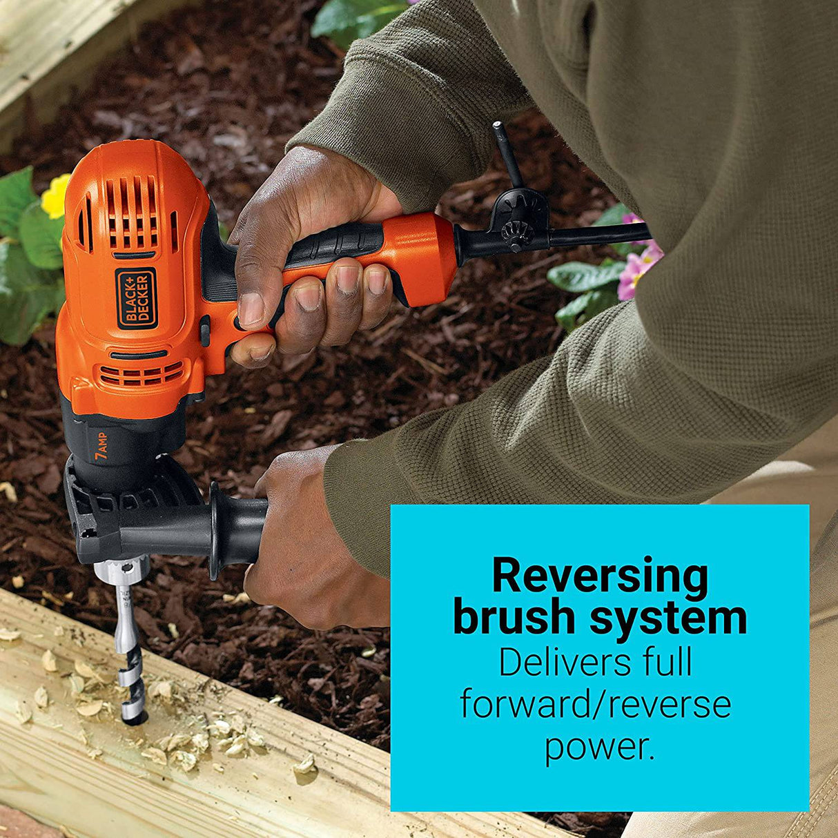 BLACK+DECKER DR560 Taladro 7.0 amperes 1/2 pulgada. - DIGVICE MX