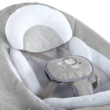 Ingenuity InLighten Baby Swing - Tela de malla fresca, vibraciones, asiento giratorio para bebés, sonidos de la naturaleza, móvil motorizado iluminado - Braden - DIGVICE MX