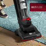 Dirt Devil Endura Lite Aspiradora sin bolsa, pequeña vertical para alfombra y suelo duro, ligera, UD20121PC, color rojo - DIGVICE MX