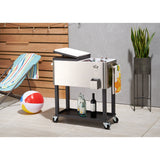 TRINITY TXK-0806 Enfriador de acero inoxidable con tapa, 80 qt