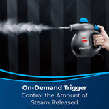 Bissell SteamShot Limpiador a vapor para superficies duras con desinfección natural, herramientas multisuperficie incluidas para eliminar la suciedad, la mugre, la grasa y más, 39N7V - DIGVICE MX