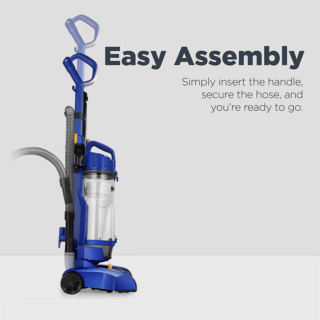 Eureka NEU182A PowerSpeed Aspiradora vertical sin bolsa, Lite, azul - DIGVICE MX