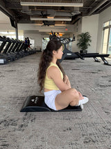Athlos Fitness Ab Mat con protector de coxis - Ab Mats para abdominales - Ab Workout Mat - Full Range of Motion Ab Trainer