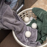 Ecoigy - Bolas de lana para secadora orgánicas XL, paquete de 6, suavizante de tela natural reutilizable para lavandería, alternativa a las hojas de secadora, lana de Nueva Zelanda, acelera el tiempo de secado, reduce los costos de energía - DIGVICE MX
